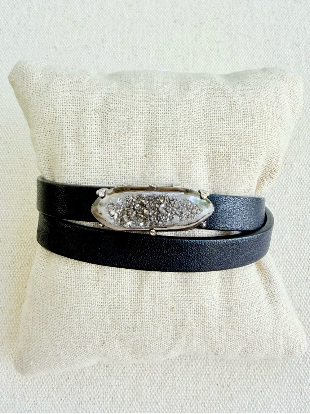 *Marcasite Focal Charm Bracelet* KEEP COLLECTIVE Retired Statement Piece
